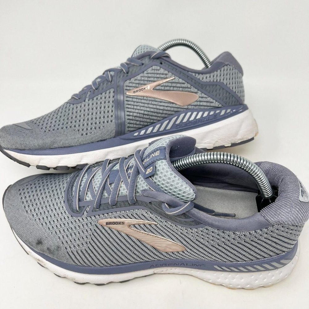 Brooks Adrenaline GTS 20 Running Shoes Size 11 Womens Sneaker Blue/Purple